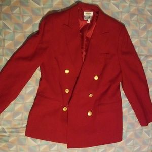 Red blazer
